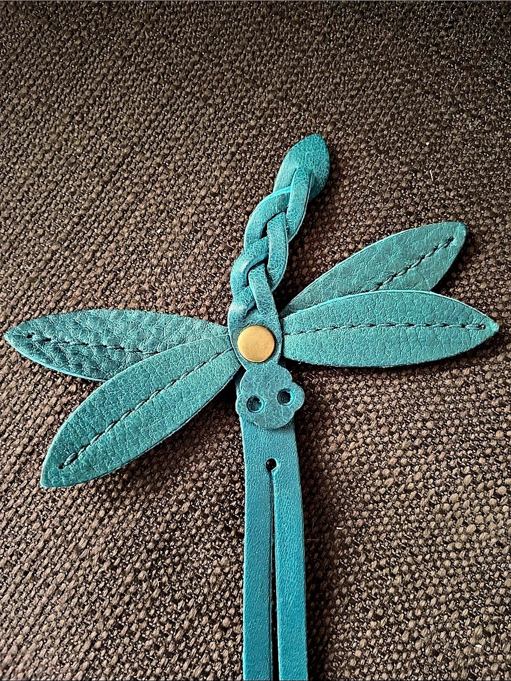 Portland Leather Goods Dragonfly Tassel Turquoise